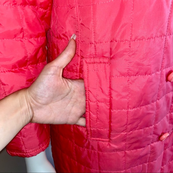 Vintage 70’s Pink Puffer Jacket - Picture 4 of 9